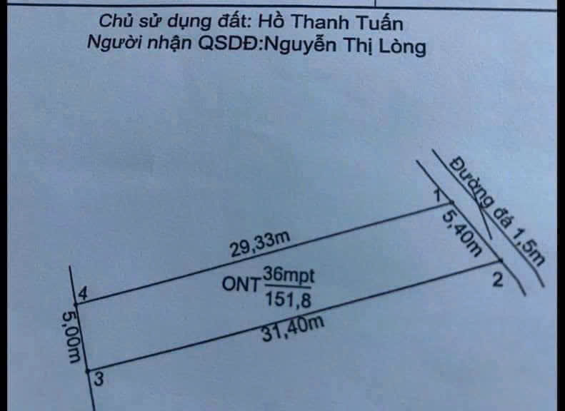 Chính chủ 2 lô liền kề – Đất thổ xã An Lục Long, ấp Cầu Đúc, Châu Thành, Long An