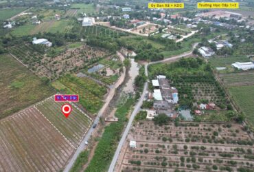 Đất vườn mặt tiền View sông hàng F0 chỉ có 2 lô  ở xã Bình Đức – Bến Lức – Long An