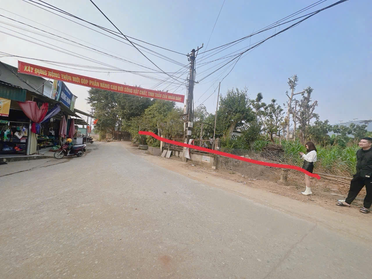 Bán đất Mặt đường kinh doanh-Trung tâm xã Giáp Lai, Thanh Sơn, Phú Thọ