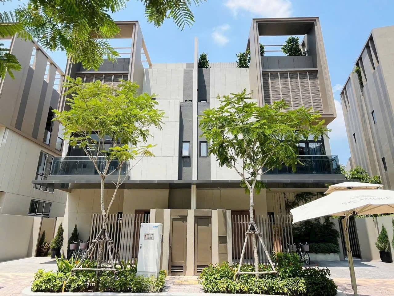 Bán biệt thự song lập 4 tầng DTSD 242M2 (10×16), Sycamore The Orchard  Capitaland chỉ 14.5 tỷ.