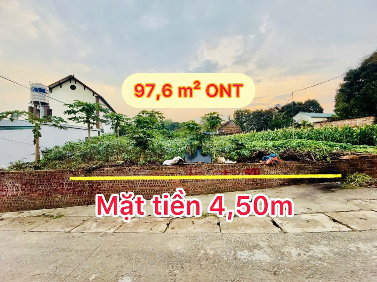 Đất đẹp – Giá tốt Đông Yên, Quốc Oai – Khu dân cư full thổ cư 97,6m