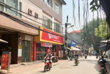 Nhà đường đôi Phú Thượng đối diện Ciputra ô tô trong nhà, dt 80m2, mt 7m, 8 tầng thang máy, giá chỉ 1x tỷ