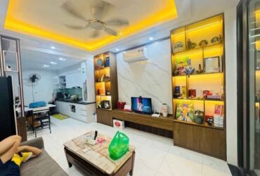 NHÀ ĐẸP NGÃ TƯ NHỔN – 31M x 5T – HƠN 5 TỶ – LÔ GÓC – MỚI – FULL NỘI THẤT