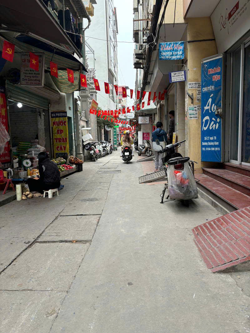 NHÀ MẶT NGÕ 56M2 DƯƠNG QUẢNG HÀM, CẦU GIẤY, HÀ NỘI. ĐƯỜNG Ô TÔ, THÔNG THIÊN CÁC NGẢ, KINH DOANH SẦM UẤT.GIÁ 19 TỶ 600