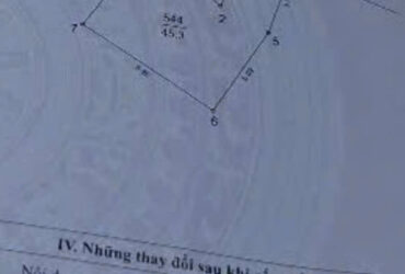 BÁN NHÀ DI TRẠCH, HOÀI ĐỨC, HÀ NỘI-45.3M-6 NGỦ-MẶT TIỀN 3M- GIÁ CHỈ 5,2 TỶ