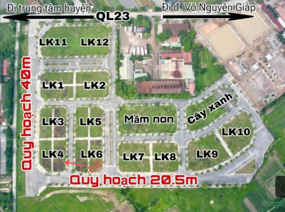 BÁN 90M2 ĐẤT TÁI ĐỊNH CƯ ĐÔNG NAM CỔ DƯƠNG TIÊN DƯƠNG ĐÔNG ANH – GÍA CHỈ 13X
