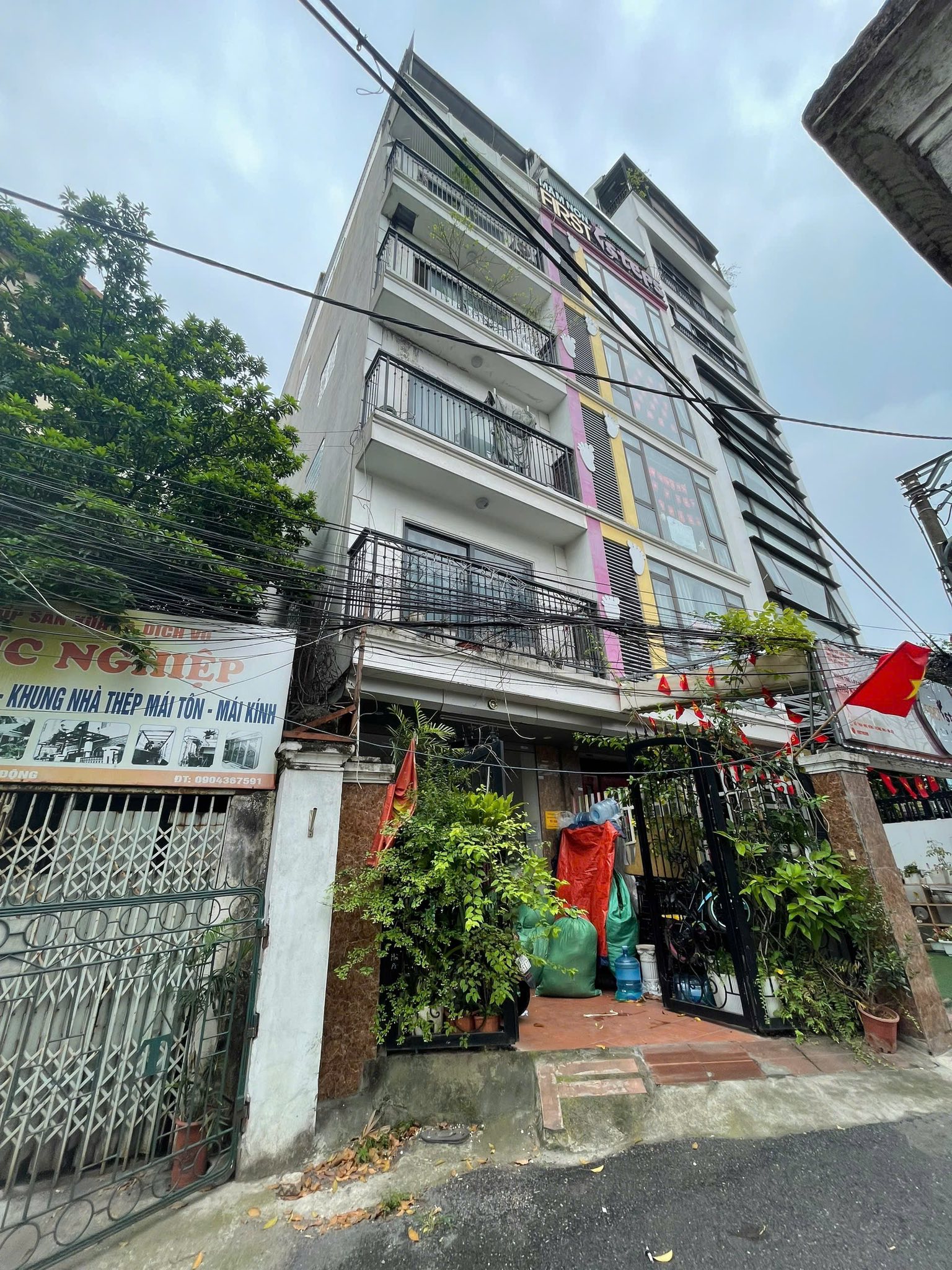 BÁN NHÀ MẶT PHỐ TAM TRINH 70M2  – GIẢM CÒN 32.8 TỶ – THANG MÁY – VỈA HÈ RỘNG