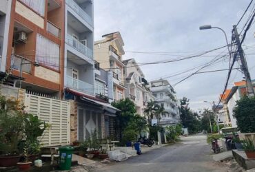 BÁN NHÀ ĐẸP MẶT TIỀN BÙI MINH TRỰC, QUẬN 8  _ 4 TẦNG NGANG 4.5M — TẶNG NỘI THẤT DÍNH TƯỜNG – NHỈNH 9 TỶ