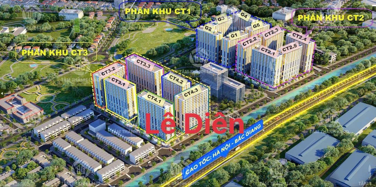 Chỉ với từ 1 tỷ sở hữu đàu tư ngay căn hộ CC Thương Mại Evergreen Bắc Giang!