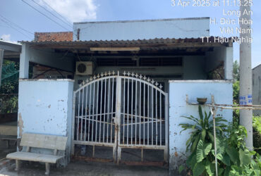 Nhà hoàn công 1 Tỷ2, cách dãy nhà phố 3/2 Hậu Nghĩa 150m