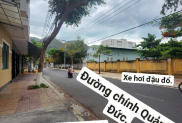 CẦN BÁN LÔ ĐẤT ĐẸP 3 MẶT TIỀN ĐƯỜNG QUẢNG ĐỨC, PHƯỜNG VĨNH HÒA, TP NHA TRANG