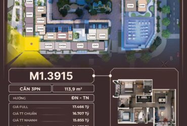 Mua bán chuyển nhượng căn hộ chung cư the Matrix one Mễ Trì  tháng ̉6/2025 giá chỉ từ 100tr/m2.