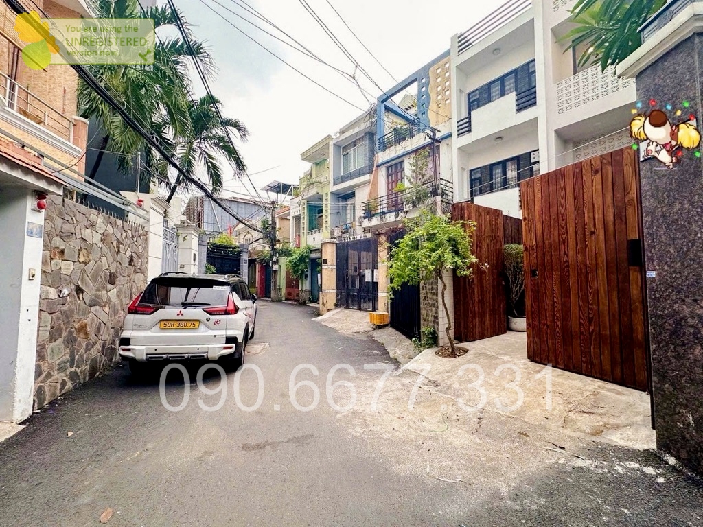‼️ Bình Thạnh – Hẻm xe hơi thông – Ngay UBND Phường – 4 tầng 75m2 chỉ 9.x tỷ