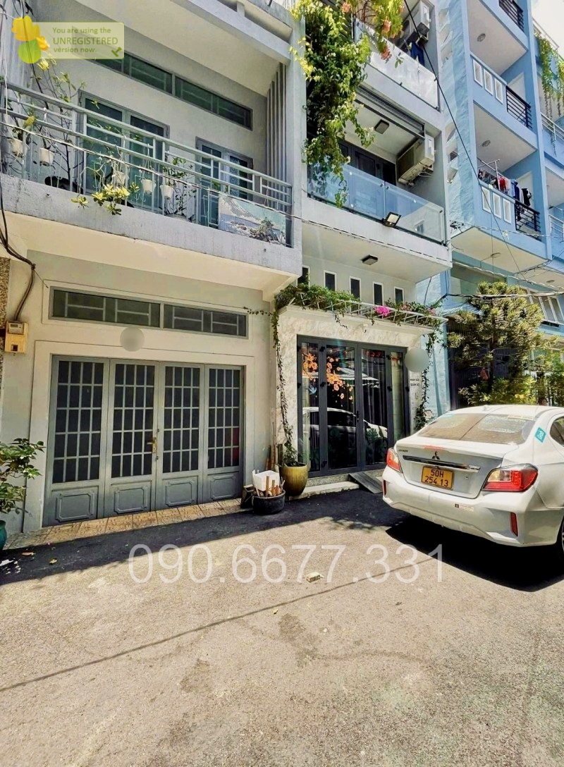 ‼️ Phố thời trang Lê Văn Sỹ – Hẻm xe hơi – 4 tầng vuông vức – 45m2 – 8.X tỷ