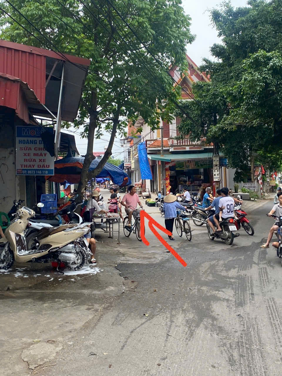 Mặt đường, mặt chợ sẵn kinh doanh sầm uất – Trung tâm chợ Thắng Trí