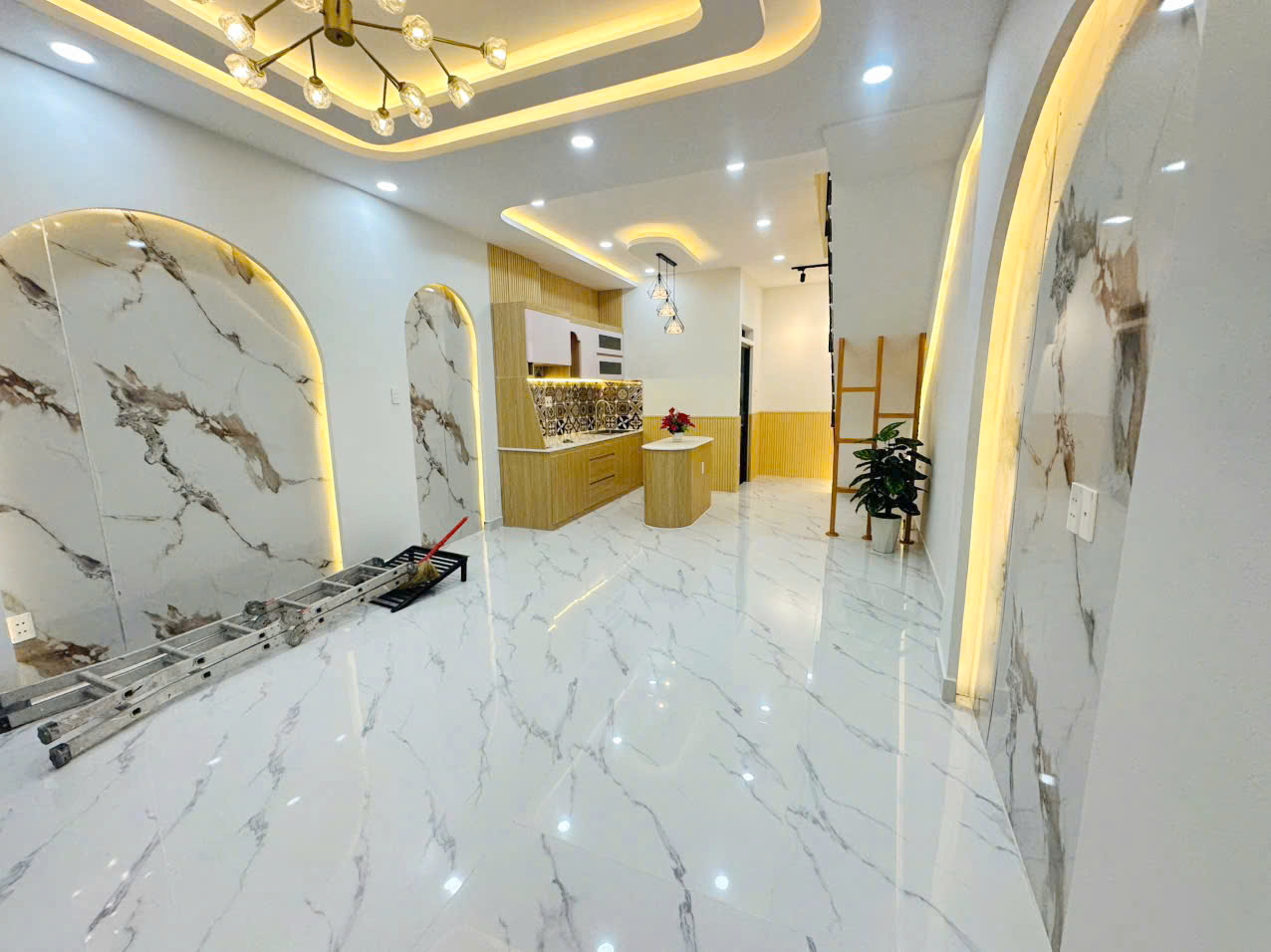 Nhà mới xây hẻm thẳng Bùi Minh Trực-Phạm Thế Hiển P6 Q8