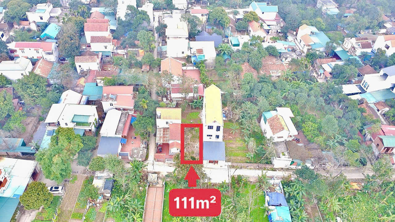 Chính chủ cần bán lô đất 111,3m phú bến thuỵ hương – Nay là Phường Chương Mỹ