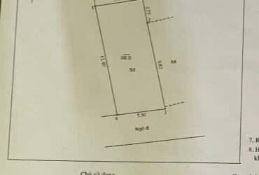 Bán đất Phú Thượng – Gần đường 40m Ciputra – 66m2 mt 5m3, sdcc – Ô tô 7 chỗ vào – 14 tỷ