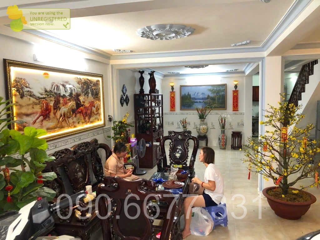 KHU VIP TÂN CẢNG – HẺM XE HƠI 6M – 2 CĂN RA MẶT TIỀN – NGANG GẦN 5M VUÔNG VỨC Ở NGAY