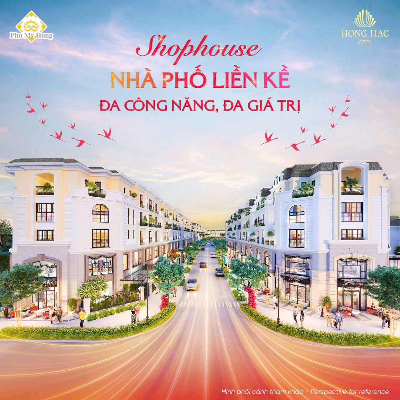 Bán căn liền kề, biệt thự, nhà phố thương mại – Phú Mỹ Hưng Bắc Ninh