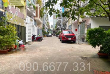 NGUYỄN VĂN THƯƠNG (D1) – HẺM 6M THẲNG 1 TRỤC – NGANG HƠN 9M XE HƠI VÀO NHÀ – 125M2 BỀ THẾ