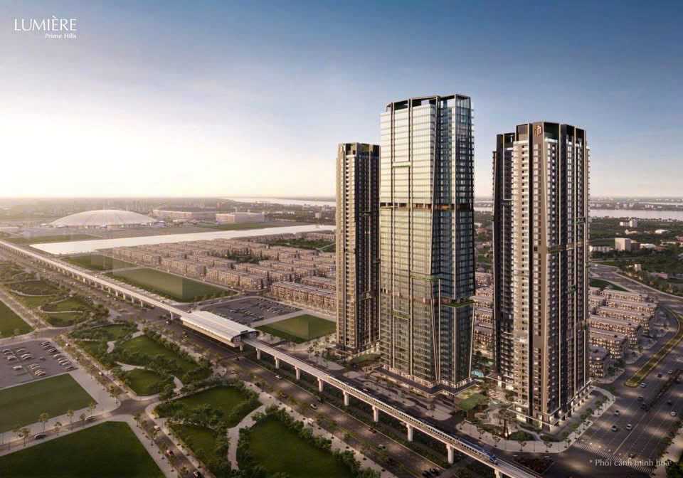 Lumiere Prime Hills – Tòa 5 Sao Đẳng Cấp Nhất Vinhomes Global Gate Cổ Loa. Cạnh Ngay Ga Metro (sau này)