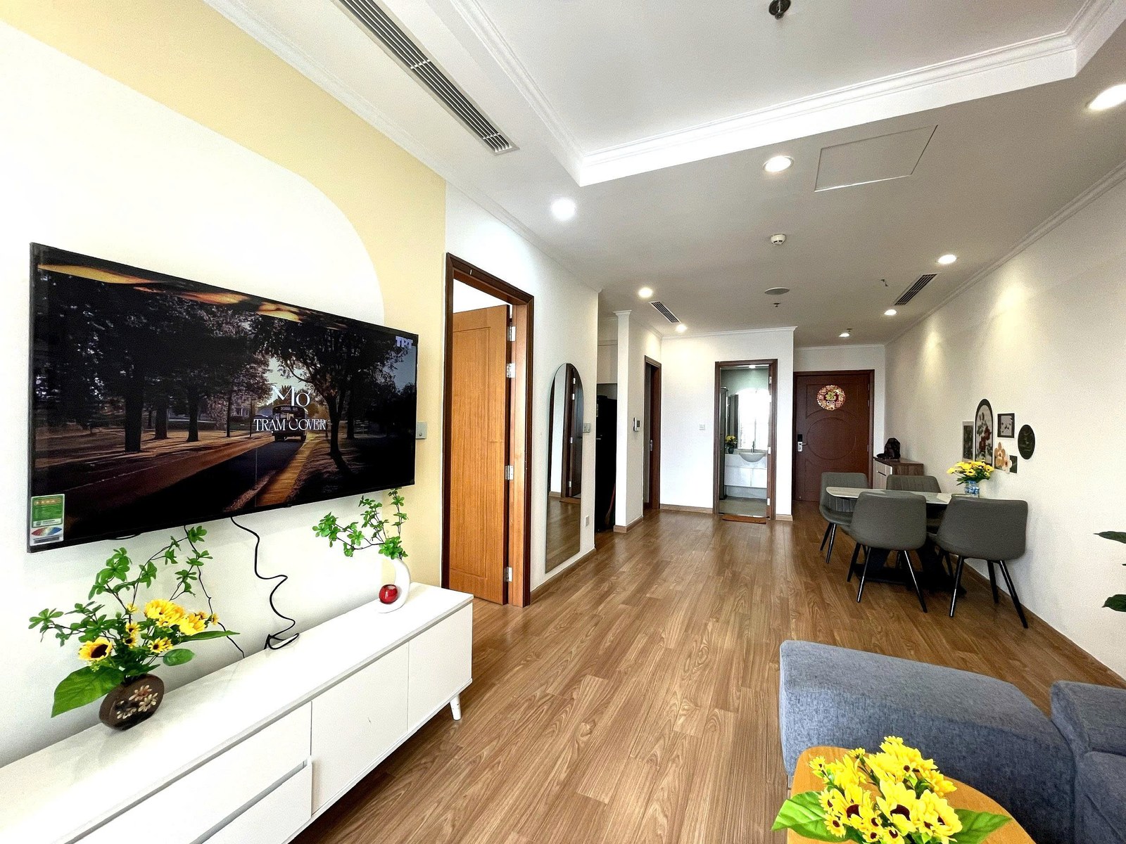 Căn hộ 2 phòng ngủ tại Times City – Sang trọng, đầy đủ tiện nghi
