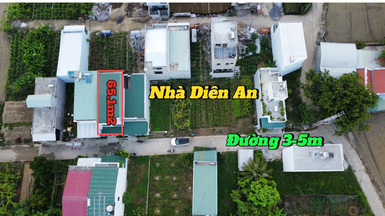 Bán căn nhà 2 tầng mê đúc chuẩn nhà đô thị hiện đại Xã Diên An, Huyện Diên Khánh, Khánh Hòa.
