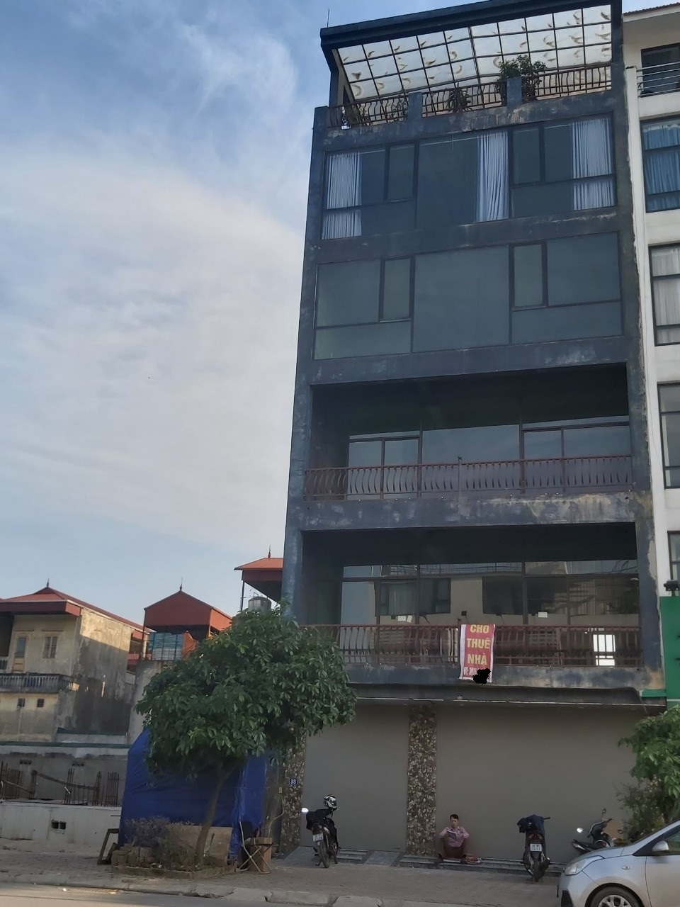 Cho thuê N.hà M.Phố Ngô Xuân Quảng.Gia Lâm, Hà Nội, 110m2x7T,  thang máy, tầng hầm, PCCC vị trí KD đắc địa