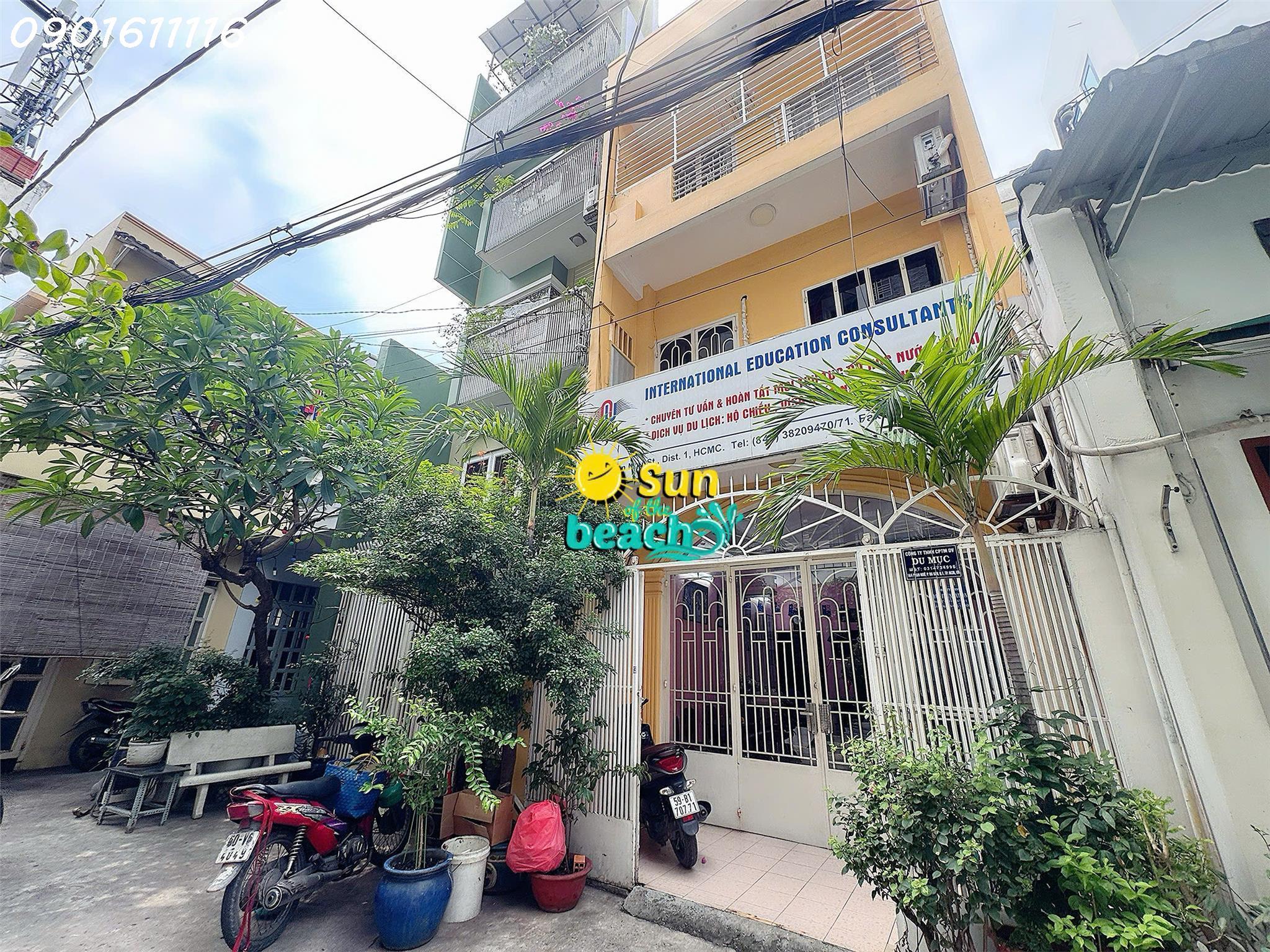 BÁN NHÀ 2 MẶT TIỀN HẺM XE HƠI ĐƯỜNG PHAN NGỮ, ĐAKAO, QUẬN 1 – NGANG LỚN 7,6M * 11M