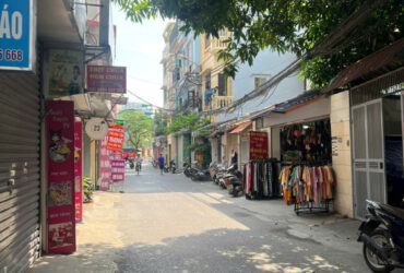 BÁN ĐẤT PHỐ THANH LÂN, HOÀNG MAI 60M LÔ GÓC Ô TÔ ĐỖ CỬA