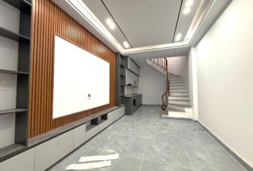 Bán nhà riêng tại Vân Canh, Hoài Đức,30m, 5 tầng xây mới, thiết kế siêu đẹp, ô tô đỗ gần