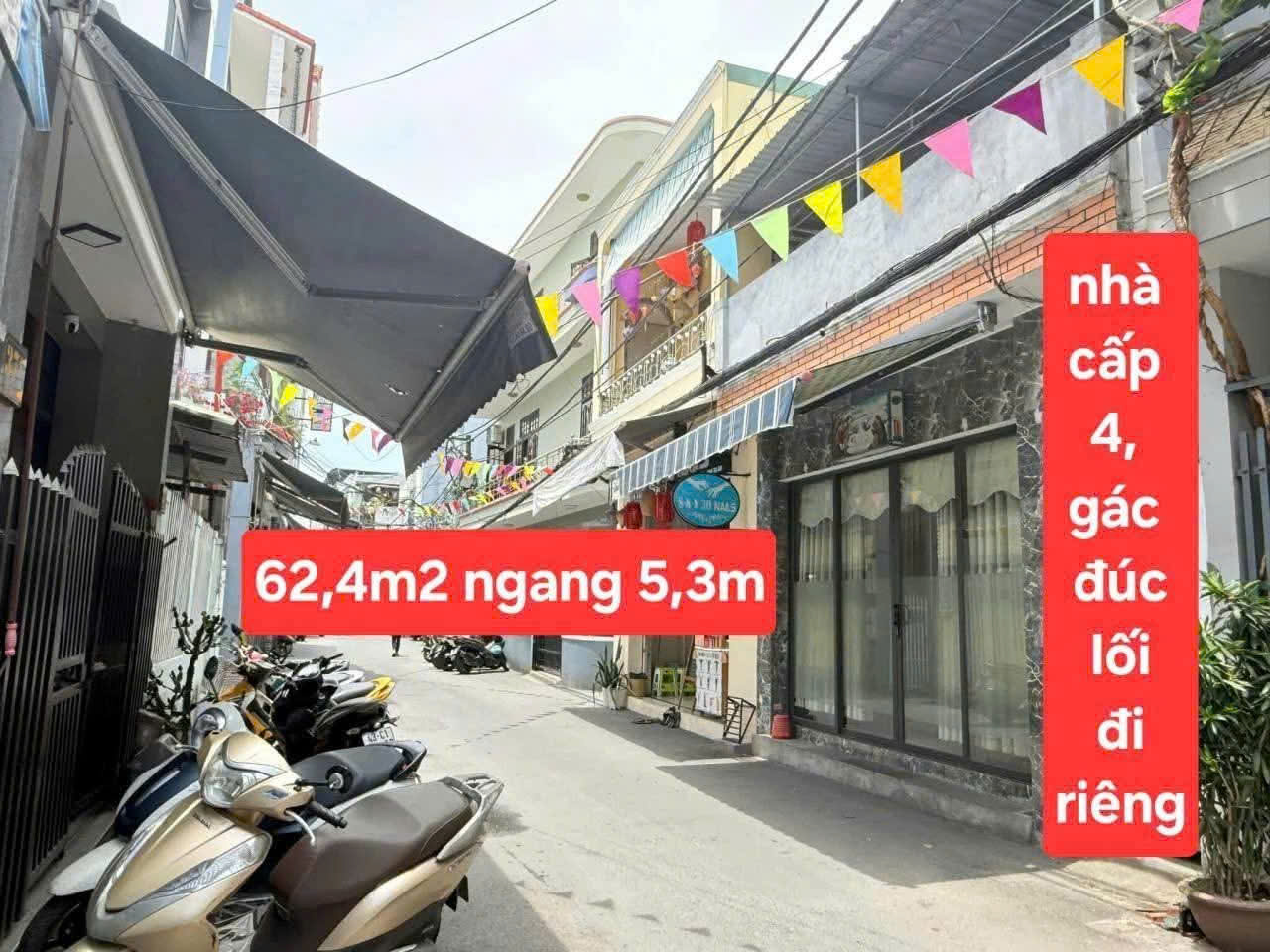 MẶT TIỀN ĐƯỜNG  HÀN MẶC TỬ, HẢI CHÂU, ĐÀ NẴNG – NGANG 5m3 CHỈ 4tỷXX