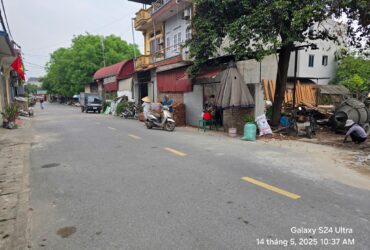 BÁN ĐẤT 100M2 KINH DOANH TIÊN DƯỢC SÓC SƠN – 3 Ô TÔ TRÁNH – GIÁ 5X