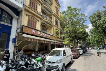 MẶT PHỐ HÒA MÃ TRUNG TÂM HAI BÀ TRƯNG – VỈA HÈ RỘNG – THANG MÁY – DÒNG TIỀN ỔN ĐỊNH