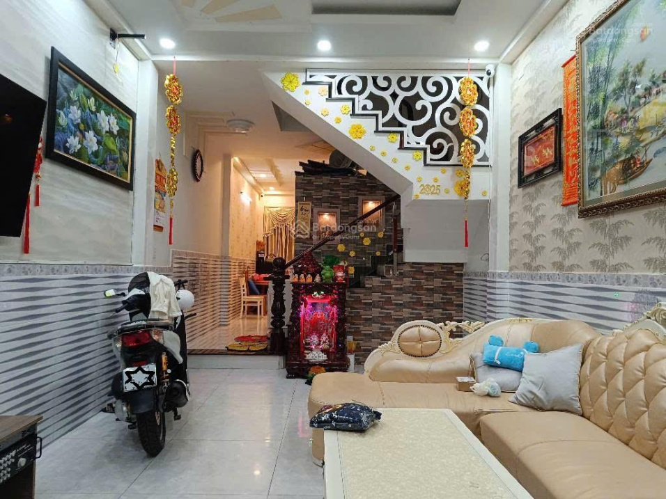 BÁN NHÀ HẺM XE HƠI – GẦN AEON MALL CAO LỖ, QUẬN 8 62M2 (4X15M) 3 TẦNG NHỈNH 8 TỶ