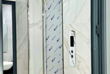 Cho thuê nhà mới, hai mặt tiền, 95m2_ 4T; vỉa hè, Trần Nhân Tông-29 Tr