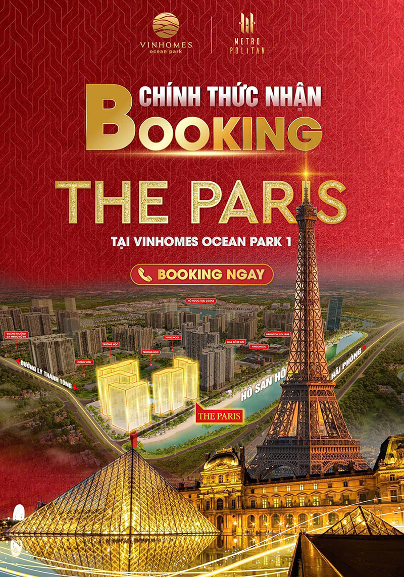 P.K VIP NHẤT OCP1 Hà Nội-𝐓𝐇𝐄 𝐏𝐀𝐑𝐈𝐒 – Vinhoms 𝐎𝐂𝐄𝐀𝐍 𝐏𝐀𝐑𝐊 𝟏,Chỉ Từ 6x tr/m2. Tầm view triệu $$$ hiếm có số lượng có hạn