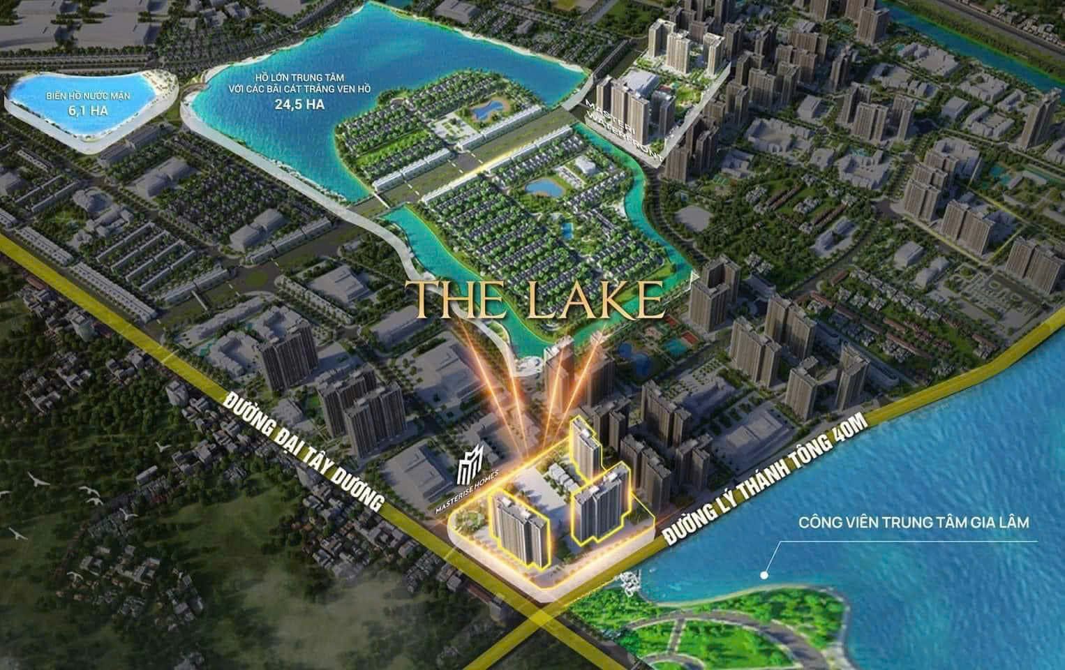 Căn hộ Cao-Cấp Masteri The Lake- View Hồ  Ocean Park Hà Nội.Giá Tốt. Số Lượng Có Hạn
