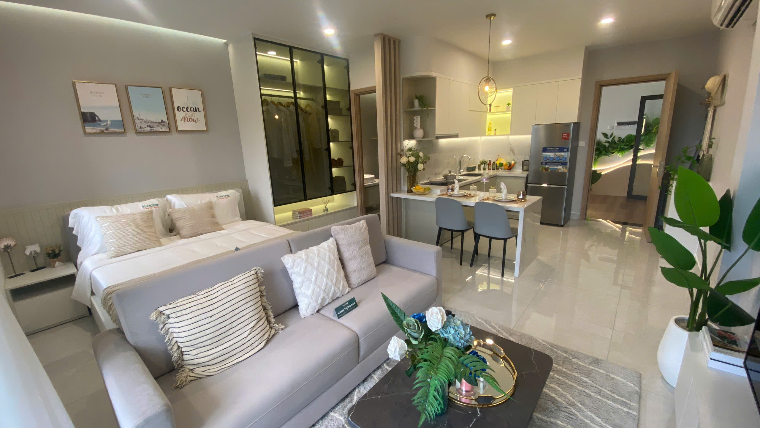 Studio K-Home Apartment 808 triệu – thiết kế hiện đại, chuẩn Singapore tinh tế