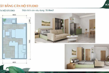 Sở hữu ngay Studio 33m² – Trả góp chỉ 5 triệu/tháng