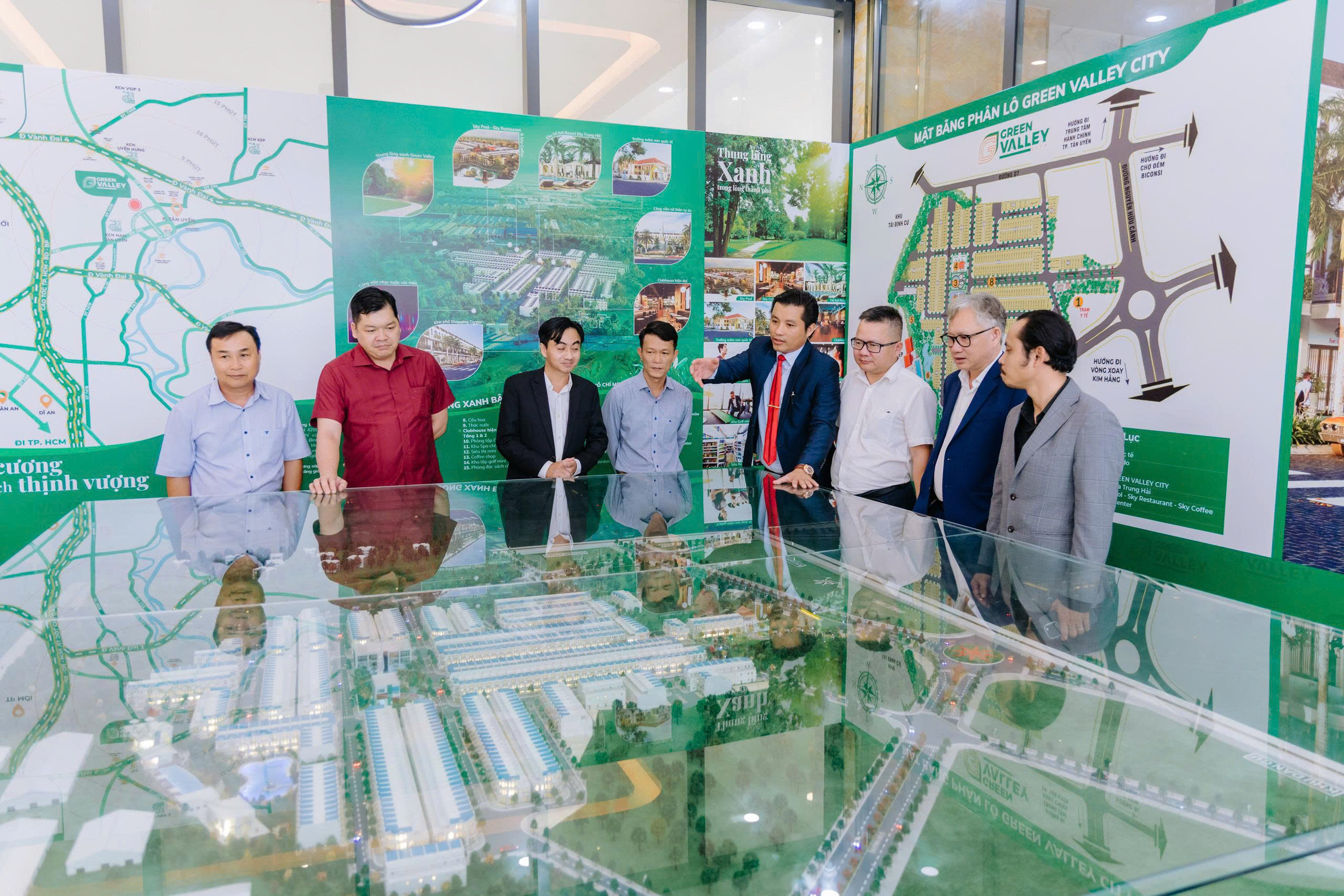 Sales Gallery Green Valley City: Dấu ấn tại tâm điểm phát triển TP. Hồ Chí Minh mới
