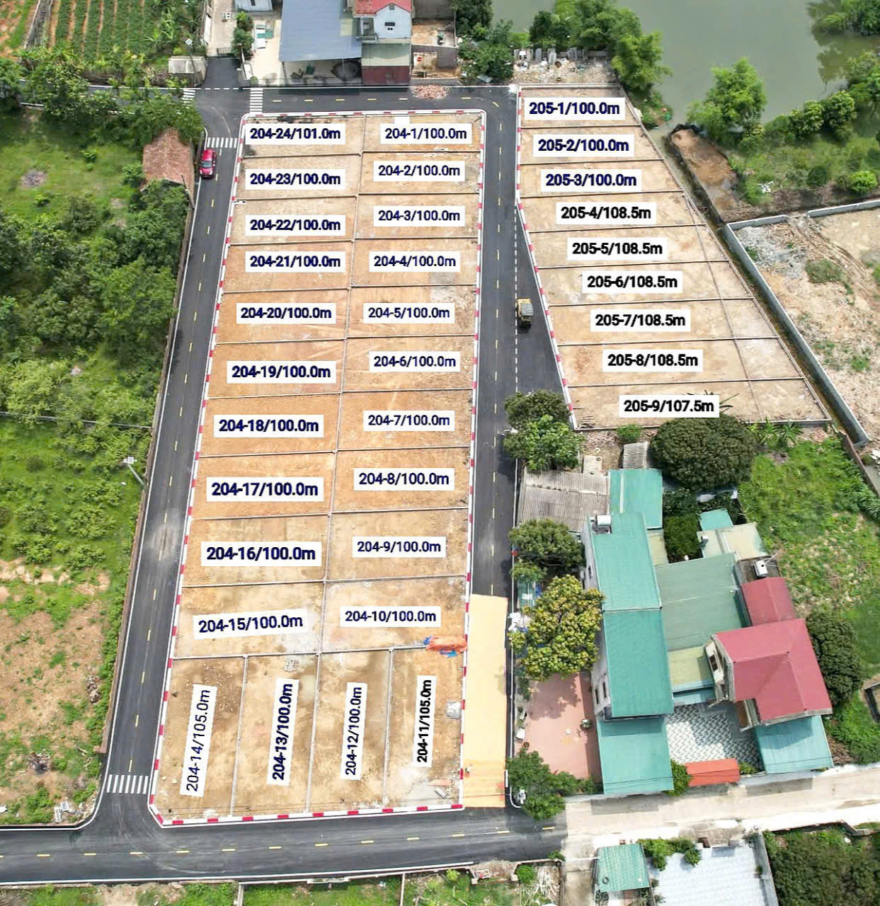 Chính chủ cần bán lô đất đẹp 108,5m2 – Đường nhựa 6m, ô tô tránh nhau
