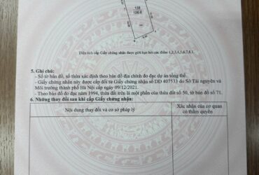 🌟 BÁN NHANH – LÔ ĐẤT 109,6M² CÁN KHÊ 🌟