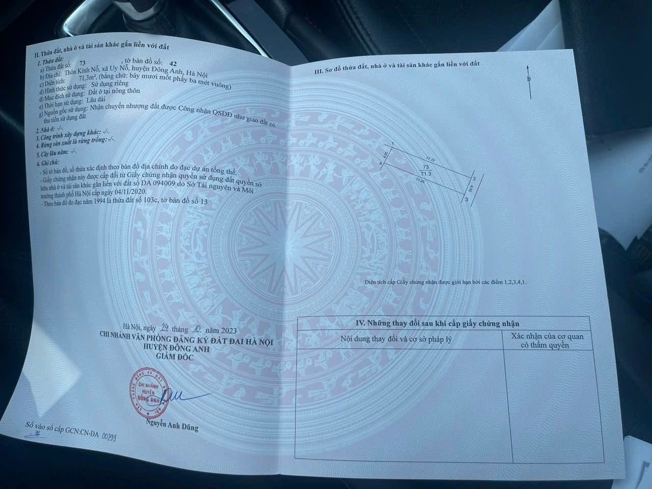 🔥Chính chủ gửi bán 71,3m Kính nỗ