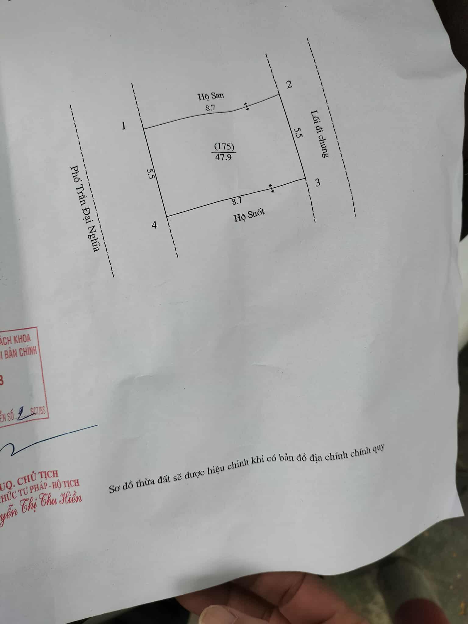 MẶT PHỐ TRẦN ĐẠI NGHĨA – 52m² x 6T – MT 5.5m – VỈA HÈ RỘNG – DÒNG TIỀN – SỔ VUÔNG ĐÉT
