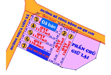 BÁN 07 LÔ THÔN ĐẢNH THẠNH, XÃ BÌNH LỘC (cũ), NAY LÀ SUỐI HIỆP (mới).