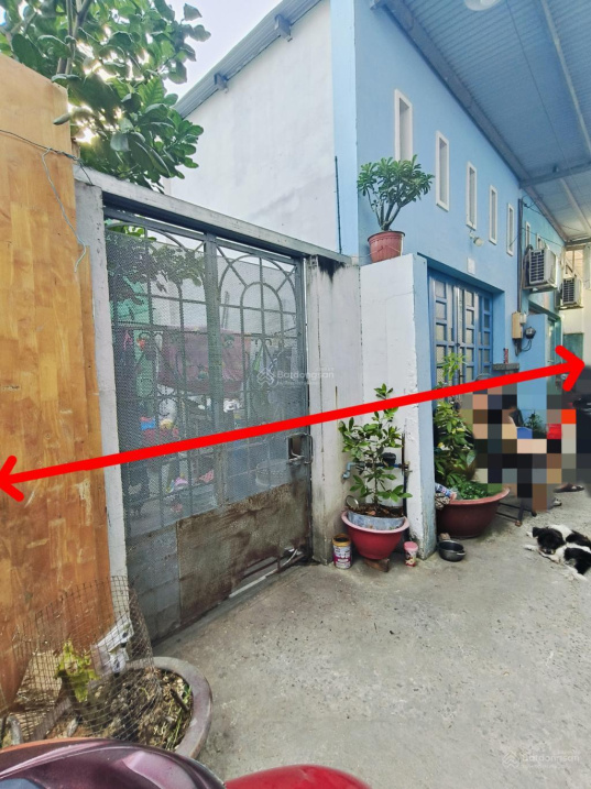 BÁN NHÀ CẤP 4, 2 CĂN TRÊN 180M2 THỔ CƯ (12M X 15M), VUÔNG VỨC – CHỈ 6.2 TỶ – KDC HIỆN HỮU, GIÁP QUẬN 8