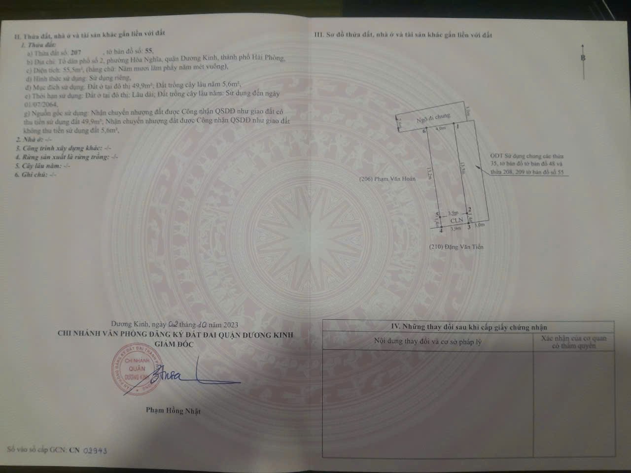 LÔ GÓC SÔNG HE RIVERSIDE – GẦN VINHOMES DƯƠNG KINH, GIÁ CHỈ 1,2XX TỶ  ZALO 0567 222 555