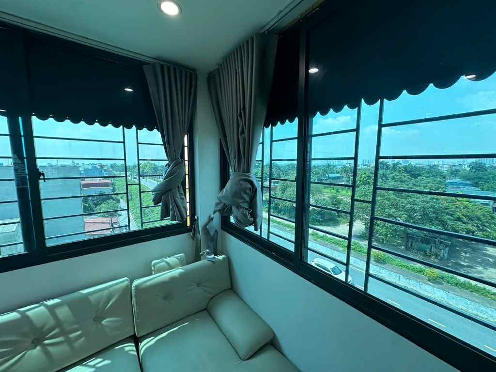 Chung cư mini mặt phố Long Biên 91m x 7 tầng, mặt tiền 6m, hệ thống PCCC cao cấp, dòng tiền 95tr/tháng